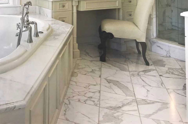 Stone Floor, Walls & Countertops 